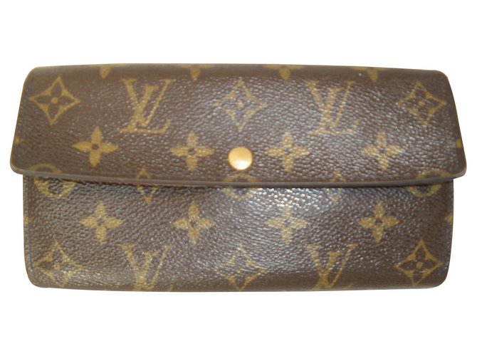 Louis Vuitton Purses, wallets, cases Brown  ref.135215