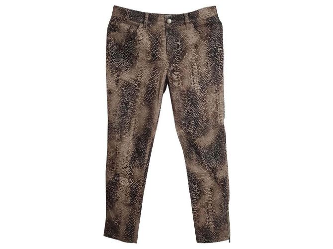 Pantalones Ralph Lauren de algodón y elastano Multicolor
