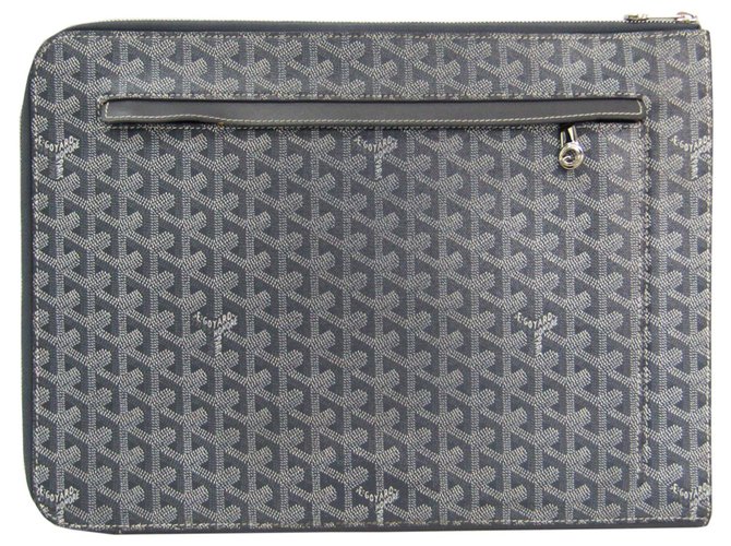 Goyard Wallet Grey Cloth ref.372458 - Joli Closet