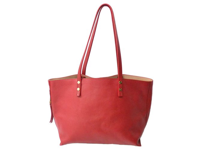 Chloé Tote bag Red Leather  ref.135509