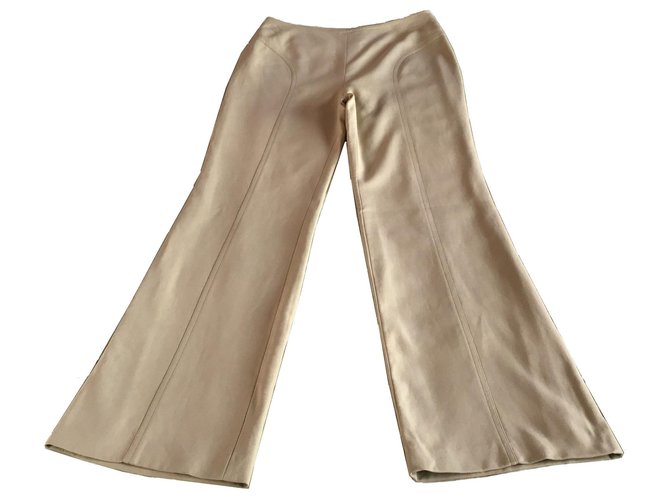 Pantaloni per pantaloni Givenchy Verde Cotone  ref.135514