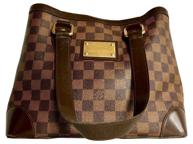 Louis Vuitton HAMPSTEAD PM Brown Leather  ref.135565