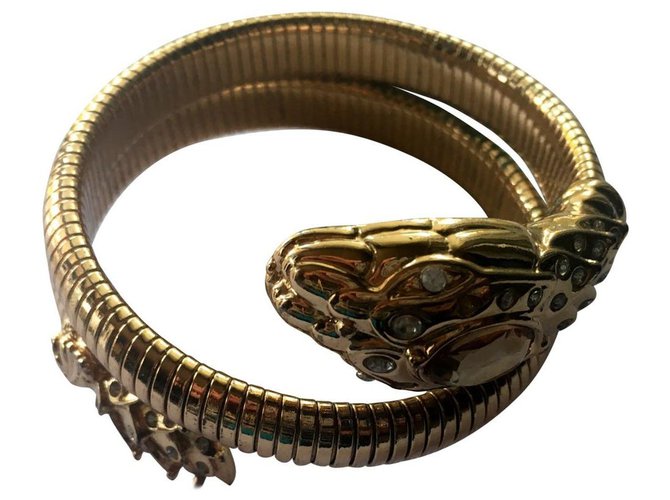Anna Dello Russo pour H & M Bracelets Golden Metal  ref.135607
