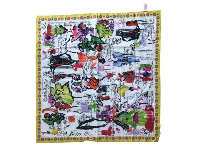 Christian Lacroix scarf Multiple colors Cotton  ref.135627