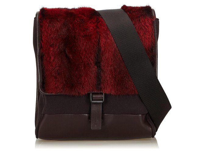 prada crossbody bag red