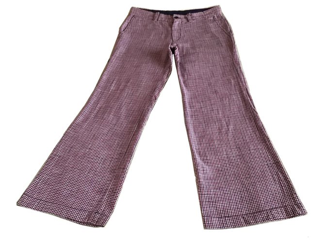 Pantalon en coton Comme des Garcons Multicolore  ref.135804