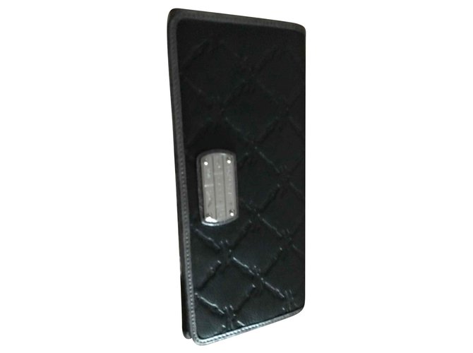 Longchamp Wallets Black Leather  ref.135806