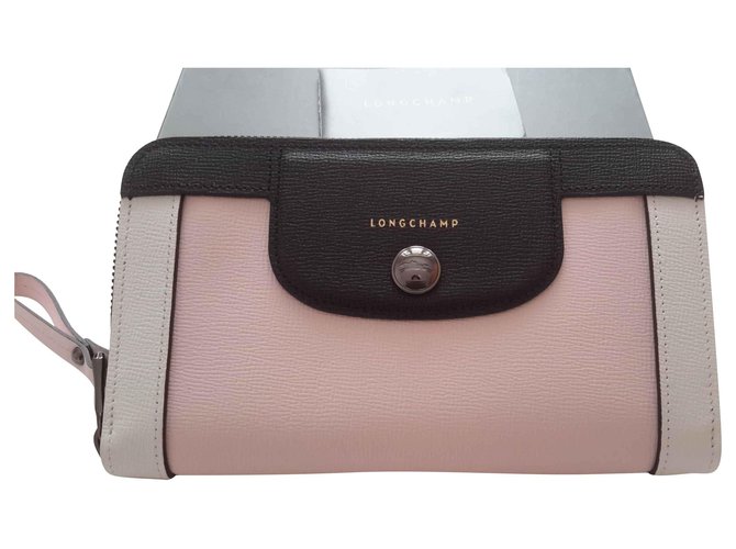 Longchamp Folding Heritage Multiple colors Leather  ref.135834