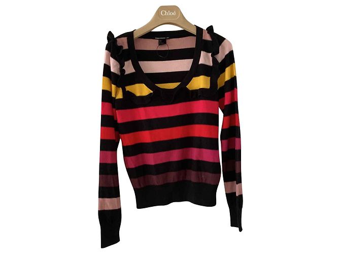 Sonia Rykiel pour H&M Gestreifter mehrfarbiger Pullover Sonia Rykiel für H & M Mehrfarben