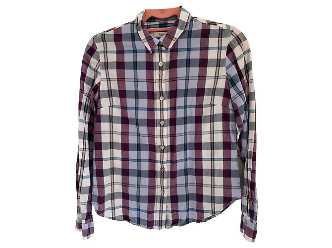 Camisa de cuadros de algodón Paul Smith
