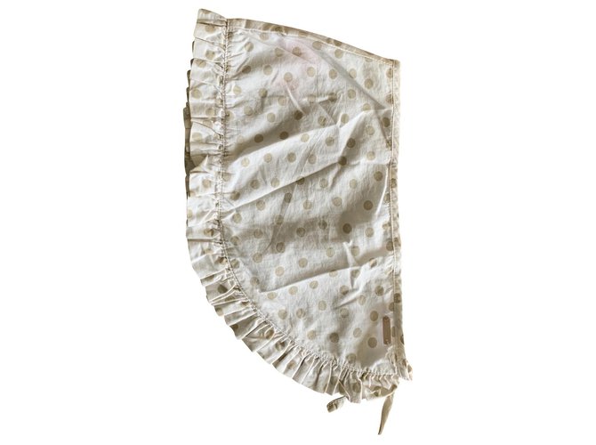 Baby Dior Skirts Beige Cotton  ref.136050