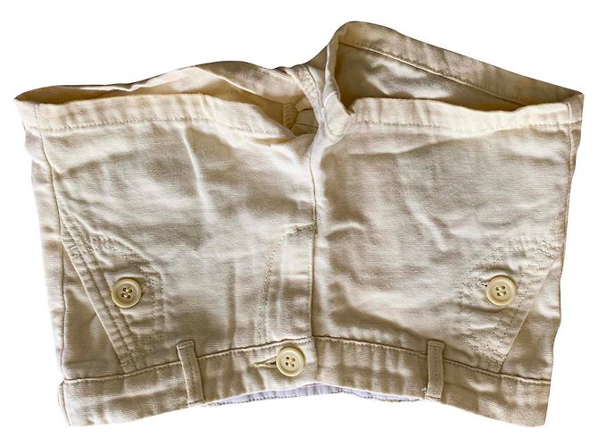 Short Bonpoint Jaune en Coton Fille 3 ans