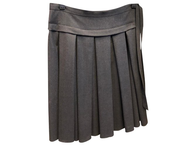 Armani Skirts Dark grey  ref.136086