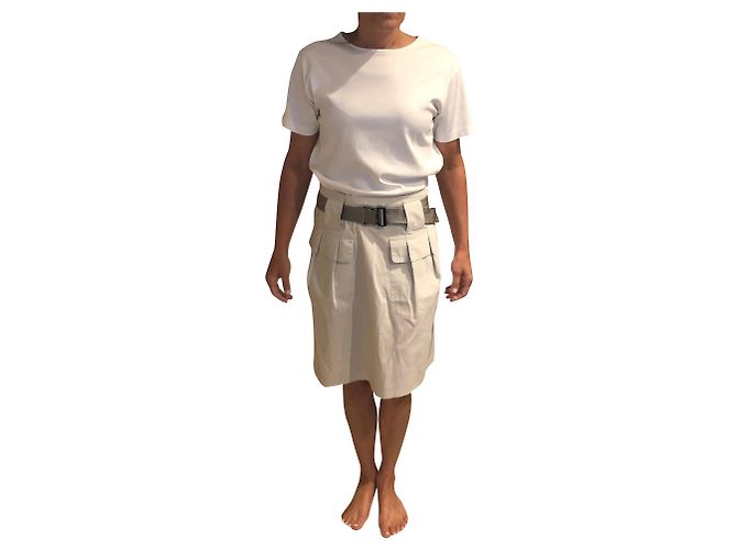 Autre Marque Gonna Gunex Beige