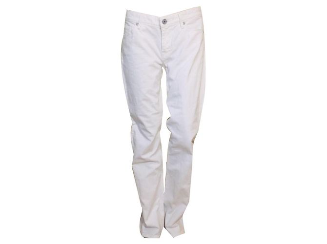 Vaqueros 7 For All Mankind de algodón blanco XL 30