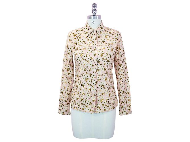 Camisa Kenzo de algodón con estampado floral Multicolor