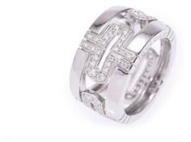Bulgari Diamond Ring White White gold  ref.136289