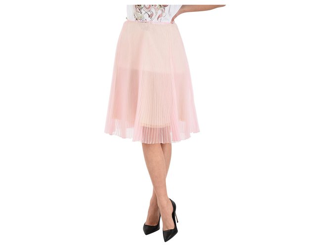 Prada tulle skirt Pink Polyester  ref.136373