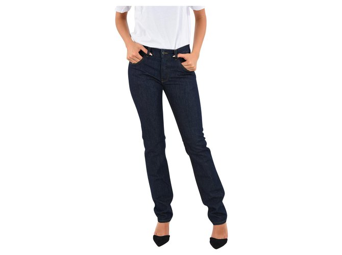 Prada jeans new Blue Cotton  ref.136378