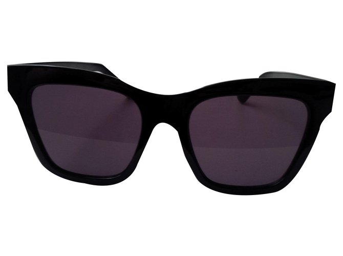 Zara Des lunettes de soleil Acetate Noir  ref.136563