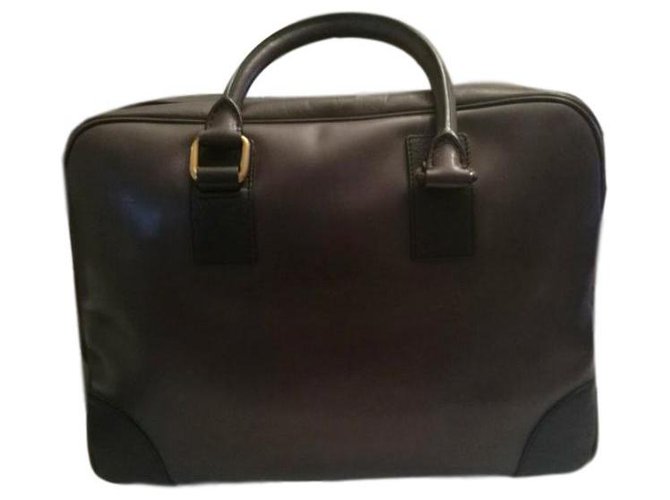 Céline Handbags Dark grey Leather  ref.136580