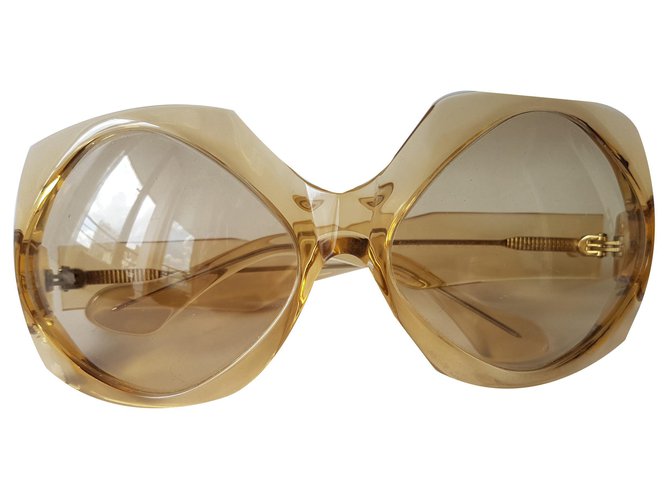 Marni Sunglasses Cognac Plastic  ref.136590