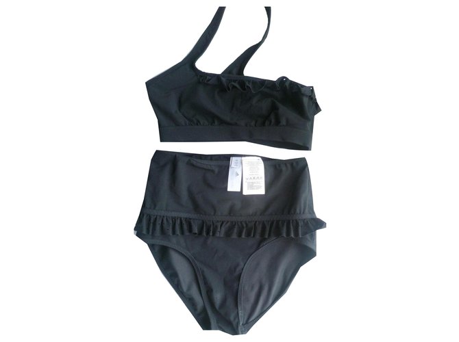 Stella Mc Cartney Swimsuit 2 Stella McCartney black pieces 36 Polyamide  ref.136602