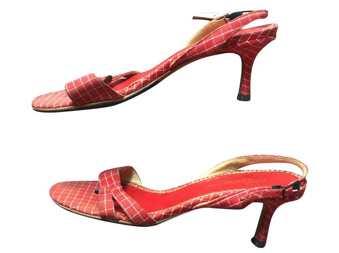Jimmy choo sandals by cruise Red  ref.136617