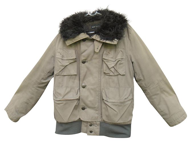 Tsumori Chisato parka con impostazione predefinita Cachi