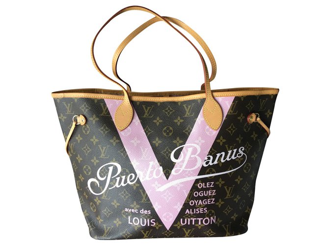 Louis Vuitton Handtaschen Schokolade Synthetisch  ref.136665