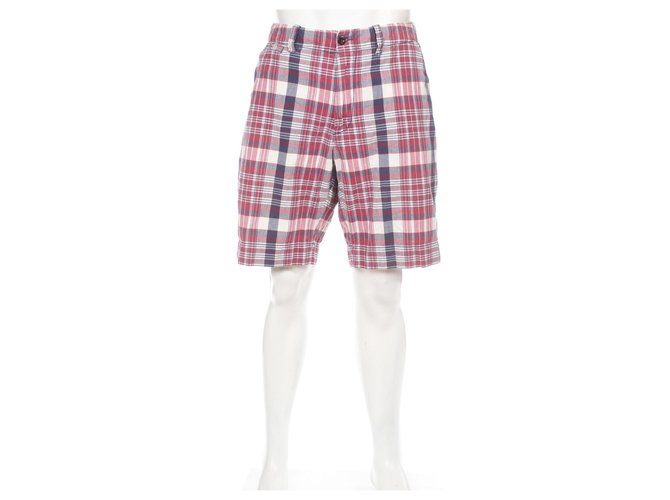 Polo Ralph Lauren Pantaloni Multicolore Cotone  ref.136715