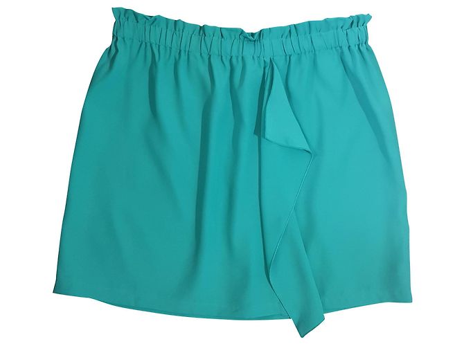 Pinko Norton Rock Crepe De Chine Türkis