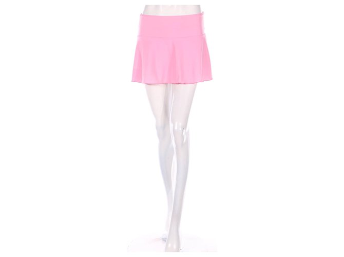 Bcbg Max Azria Skirts Pink Polyester Nylon  ref.136732