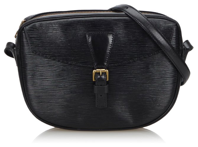 Louis Vuitton Black Epi Jeune Fille Leather  ref.136775