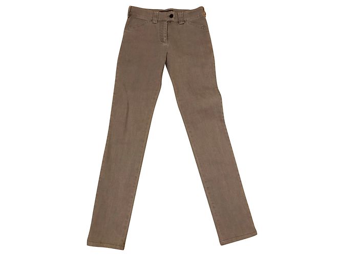 Balenciaga Jeans Slim Stretch Gris