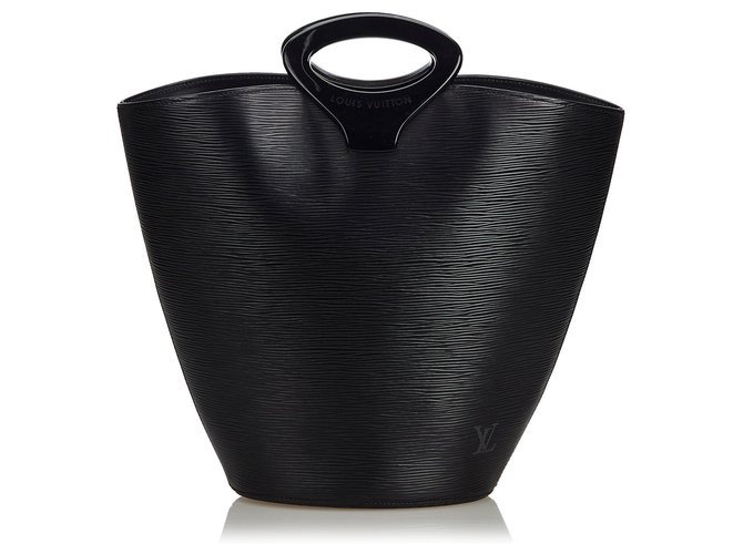 Louis Vuitton Black Epi Noctambule Cuir Noir  ref.136982