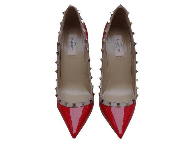 Valentino Pumps  40 Red Patent leather  ref.137051