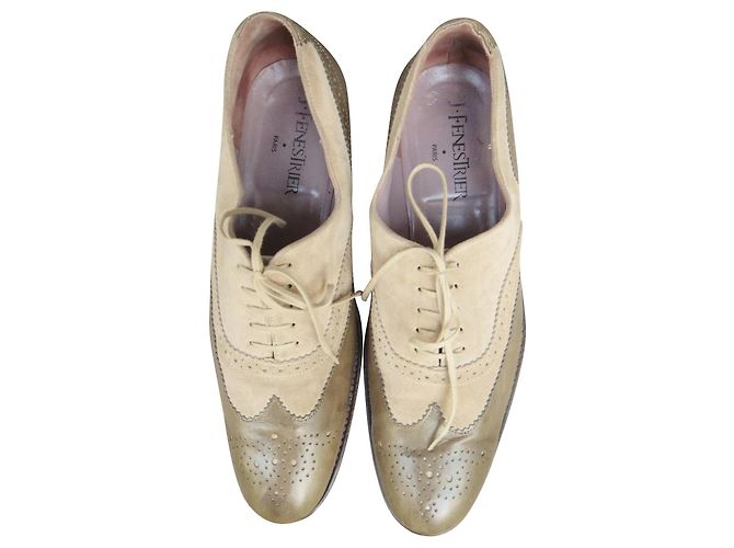 Joseph Fenestrier bi-materiale Oxford Beige Cachi