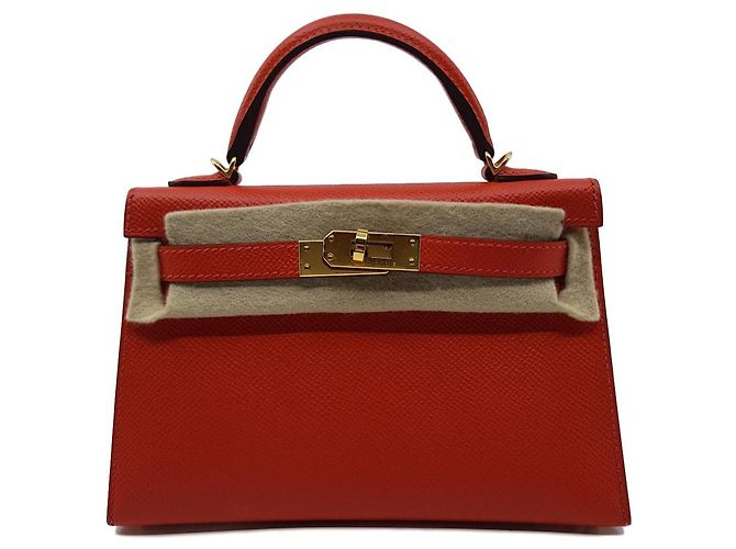 Hermès Mini Kelly II Orange