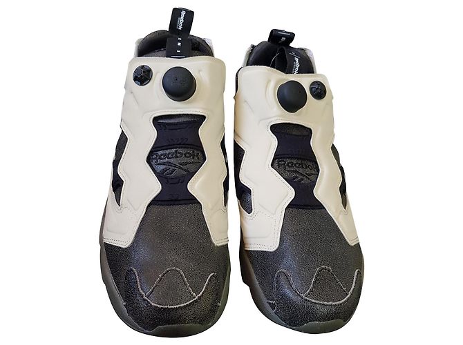 Sneakers Marni x Reebok in pelle multicolore