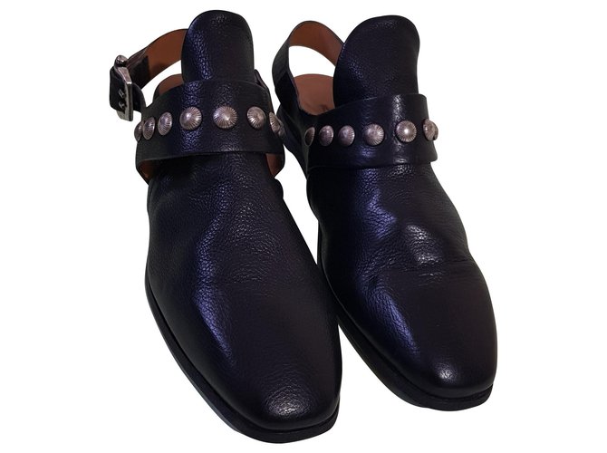 Autre Marque Sandals Black Leather  ref.137685