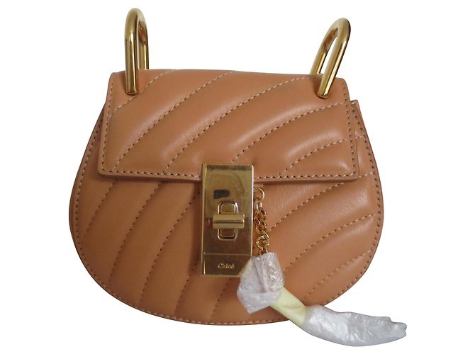 Chloé Drew Shoulder Bag Caramel