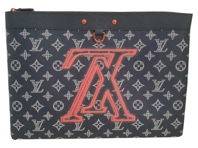 Louis Vuitton Limited Edition Monogram Blue Ink Discovery Backpack