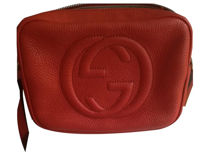 Gucci SOHO Orange Leather  ref.137999