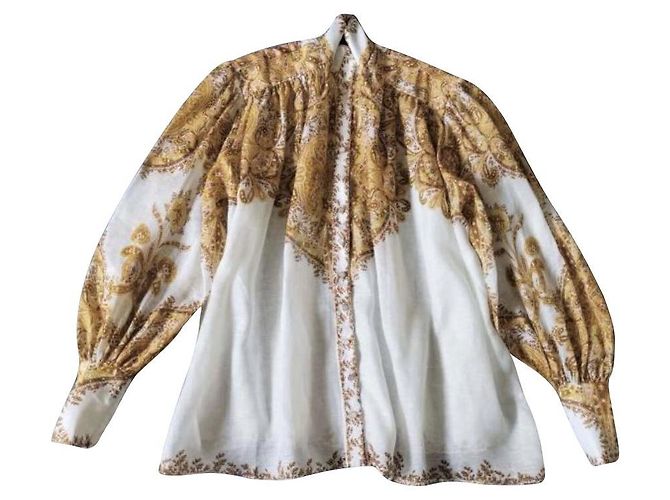Zimmermann Camisa de linho