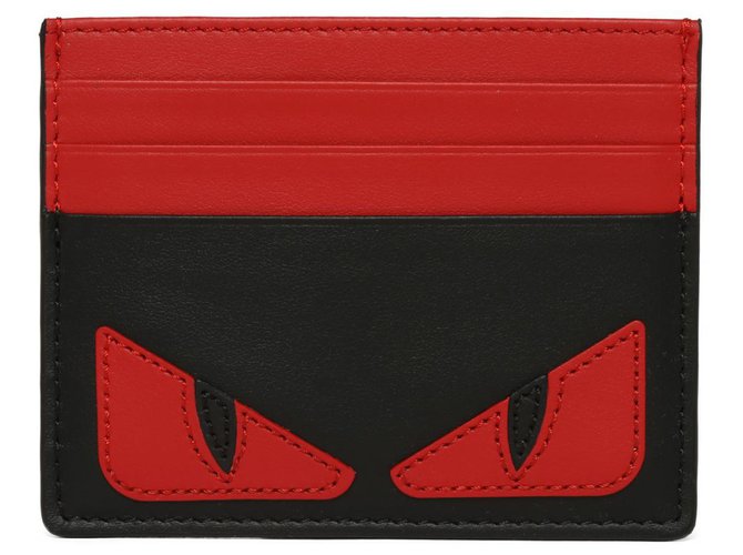 Fendi eyes hotsell card holder