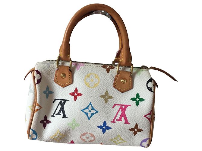 Louis Vuitton Nano HL mini speedy Branco