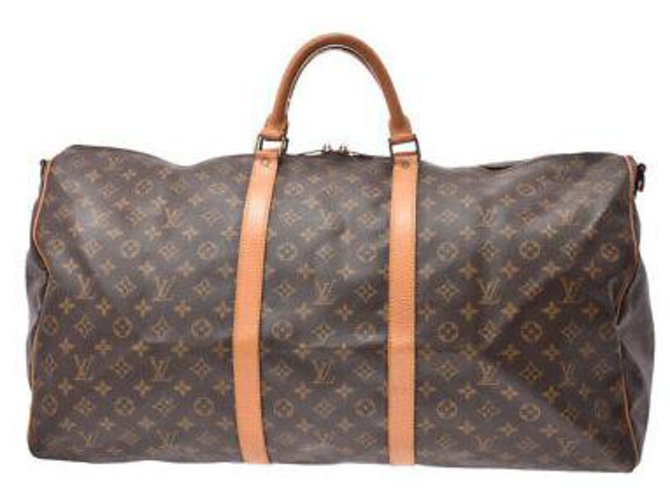 Louis Vuitton Keepall Bandouliere 60 Brown  ref.138339