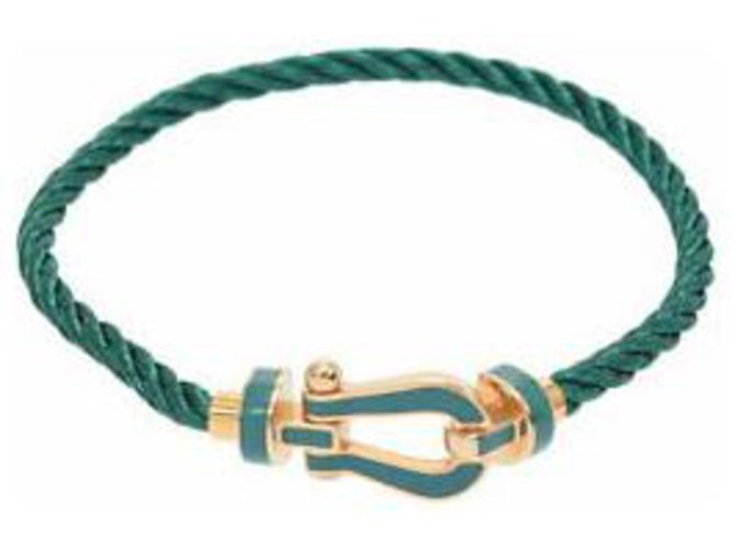 Fred Force 10 Bracelet Green Yellow gold  ref.138510