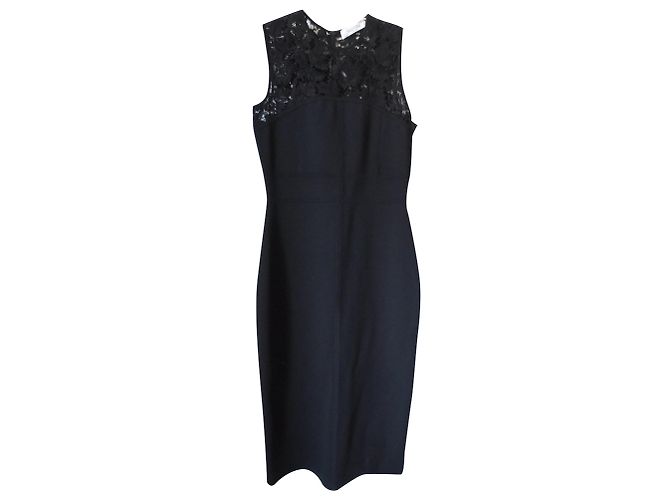 Valentino halblanges Kleid Schwarz
